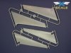 X-Scale 144008 B707-124 Long Range Narrow Body Airliner Continental 1/144